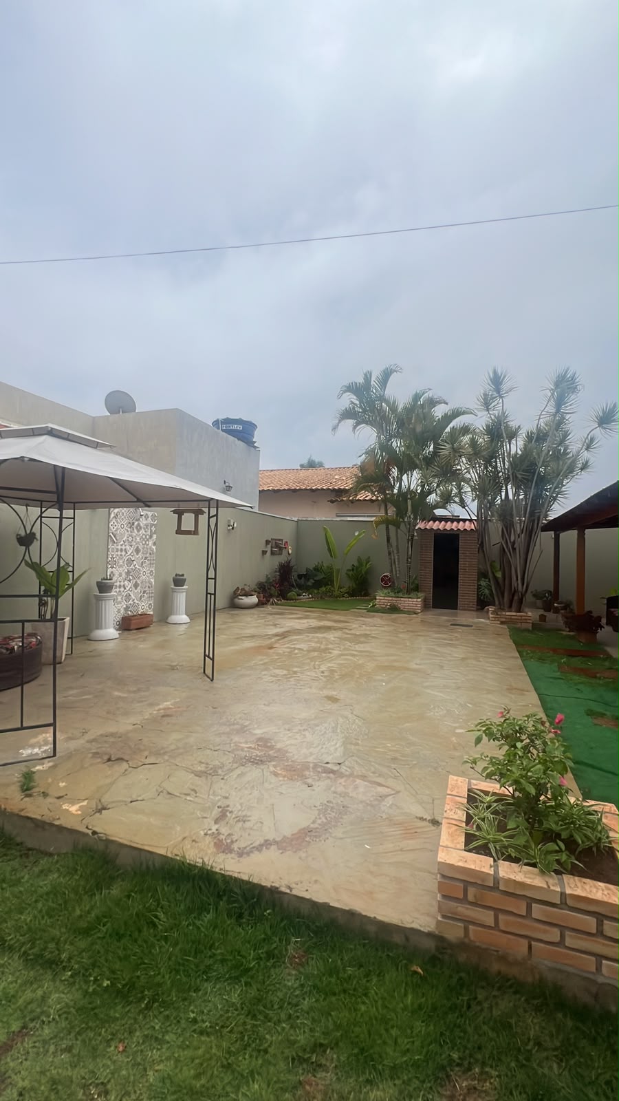 Terreno antes da obra